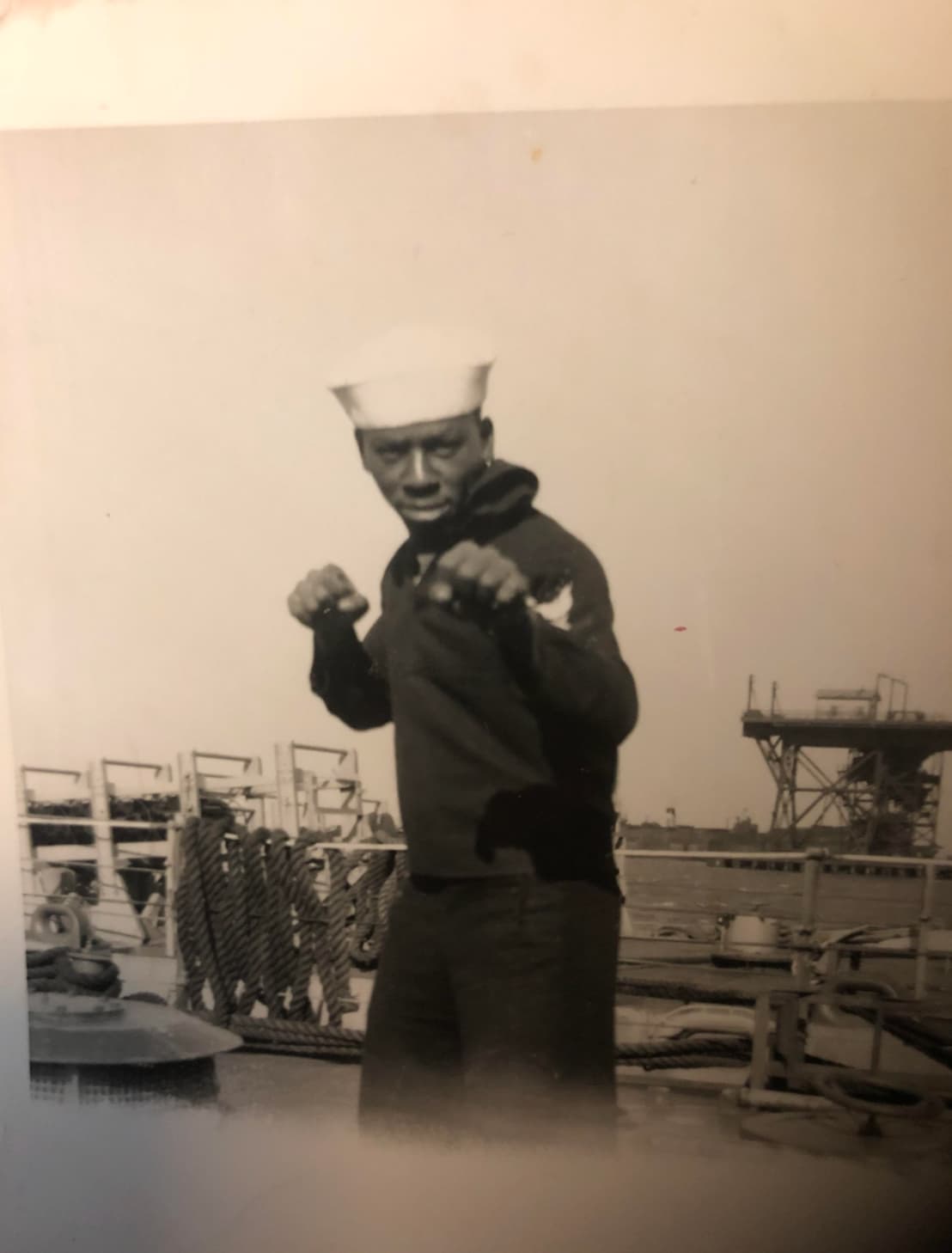 “My grandpa circa 1930s in the US Navy.”